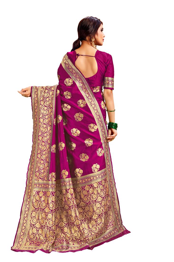 BOLLYWOOD BANARASI JACQURD DESIGNER SAREE