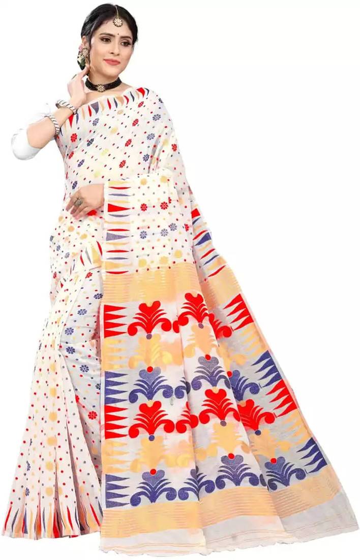 Woven Cotton Silk Saree