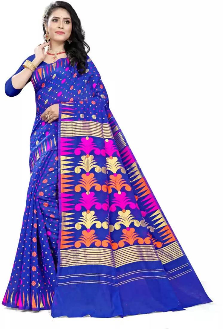 Woven Cotton Silk Saree