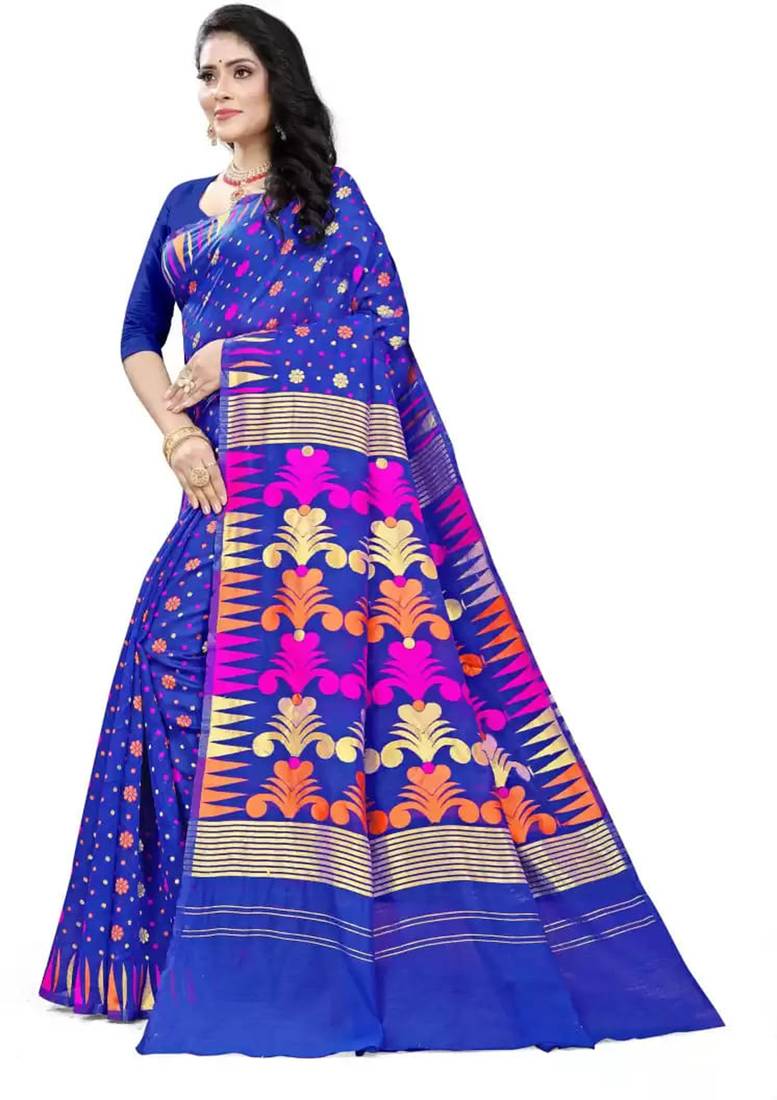 Woven Cotton Silk Saree