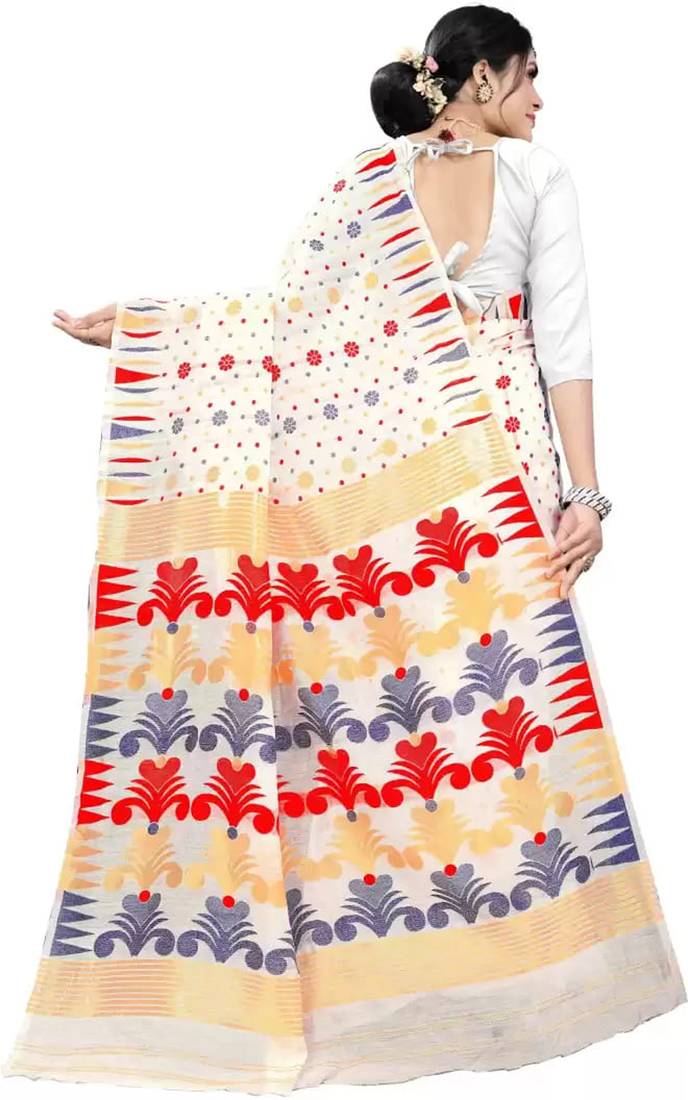 Woven Cotton Silk Saree