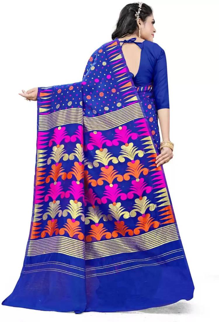 Woven Cotton Silk Saree