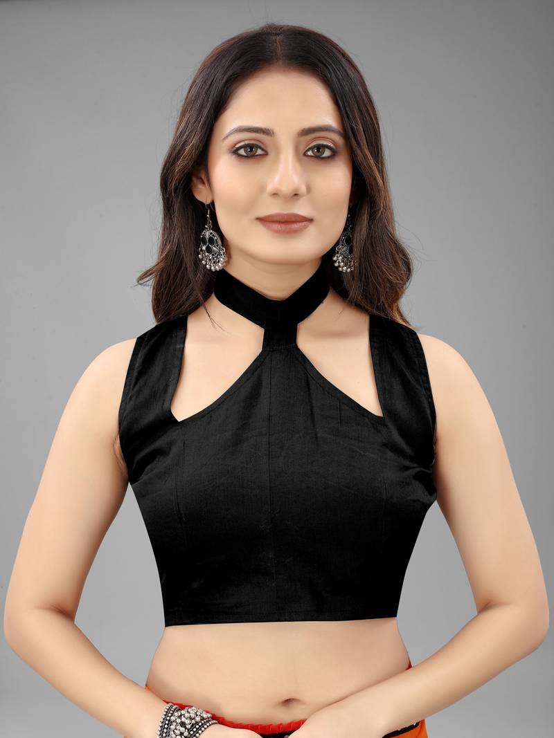 Plain Georgette Saree