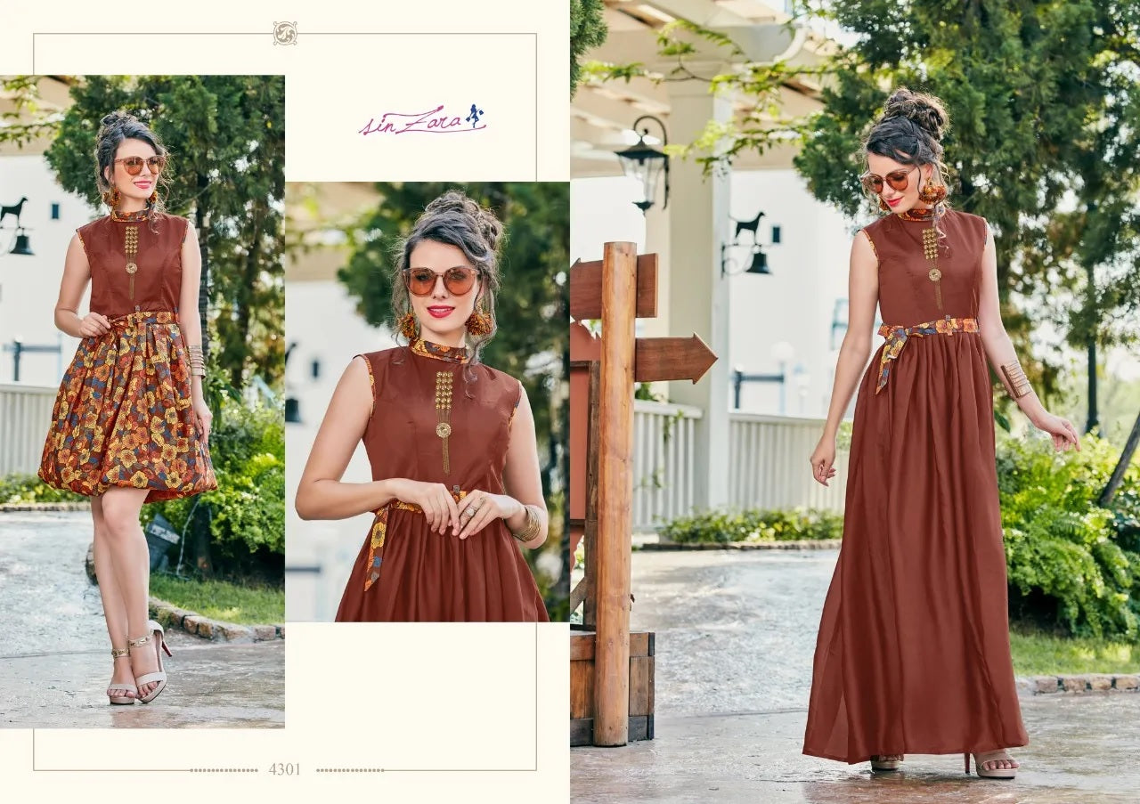 Limited Edition Satin 2-in-1 Gown