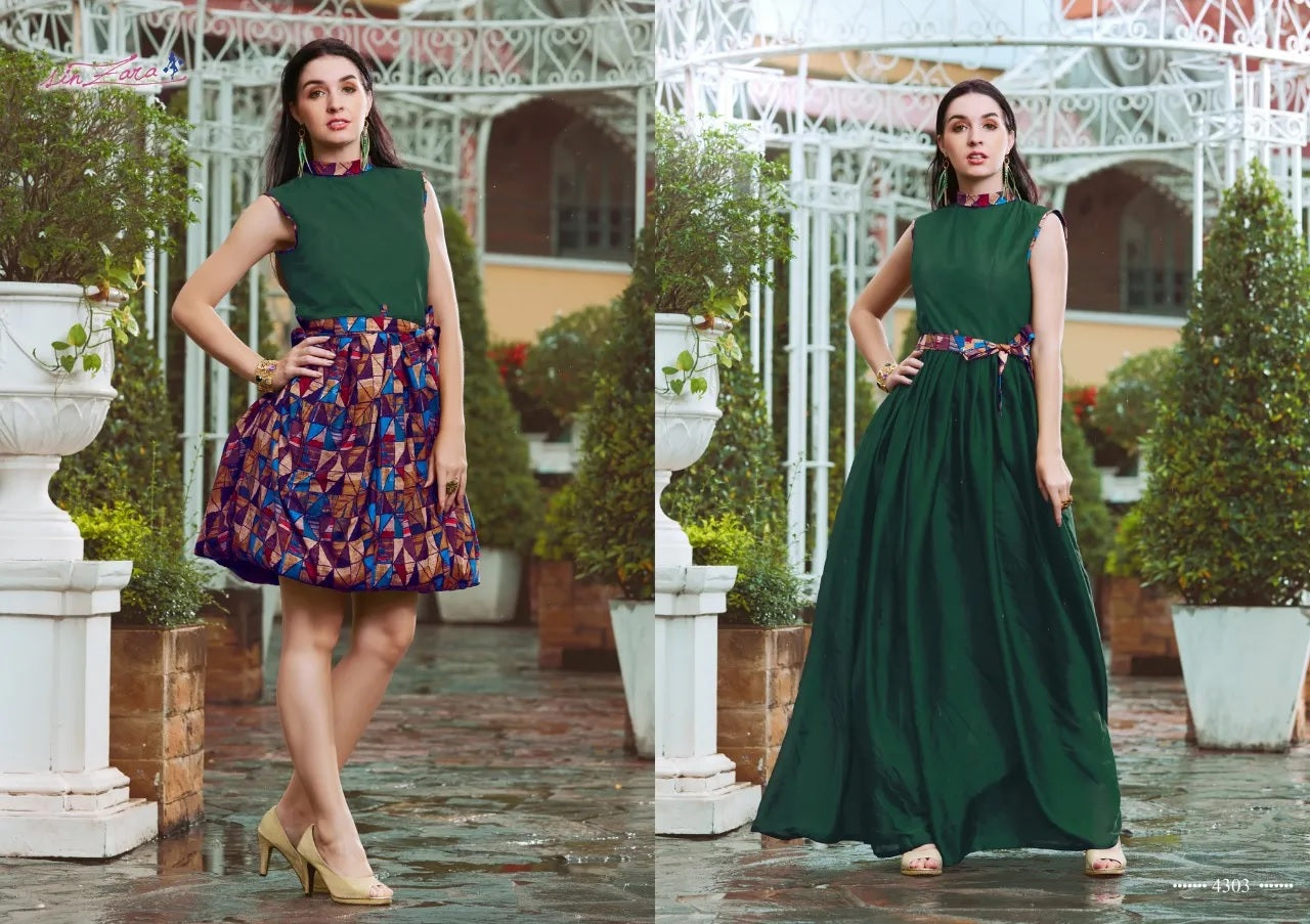 Limited Edition Satin 2-in-1 Gown