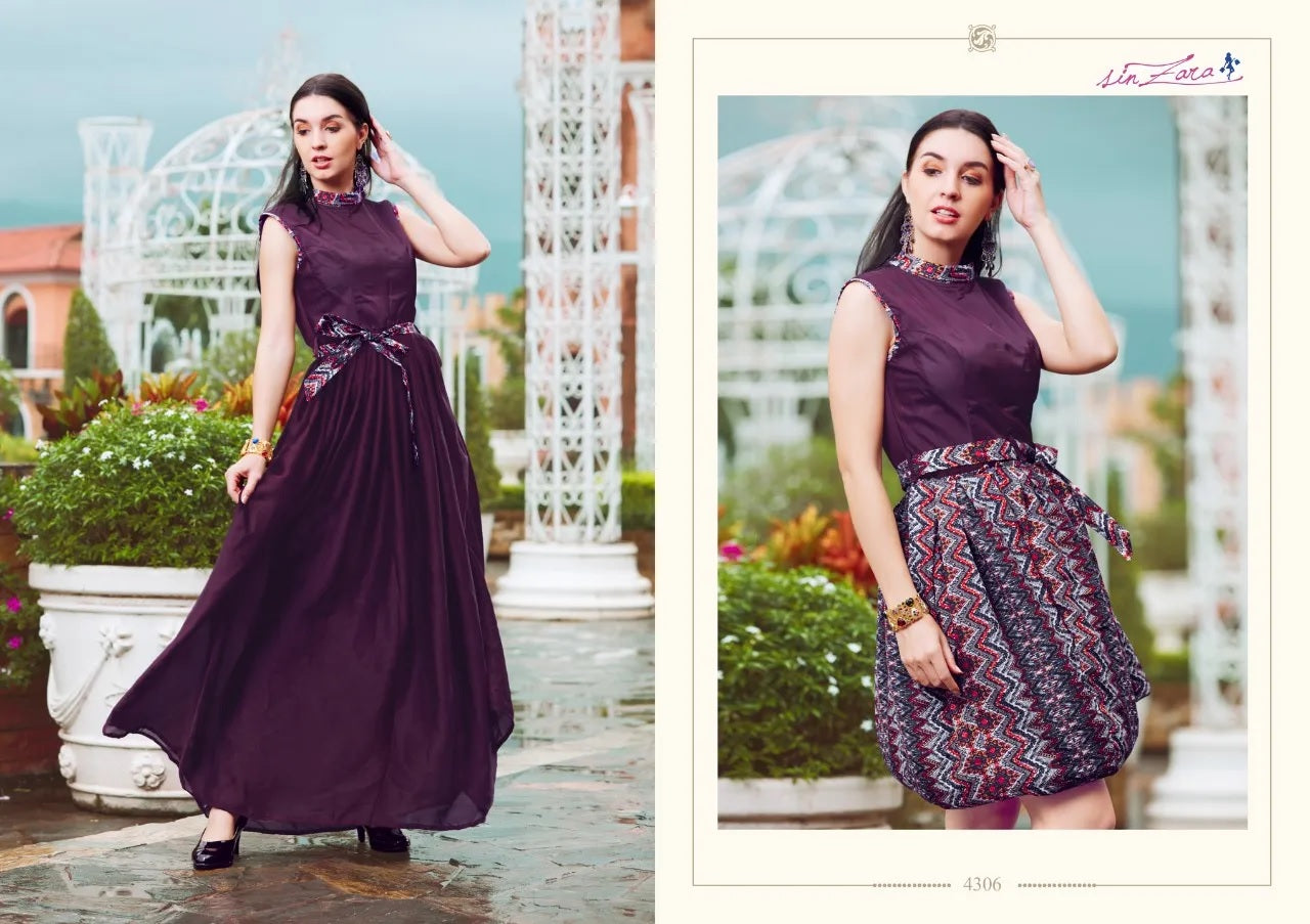 Limited Edition Satin 2-in-1 Gown