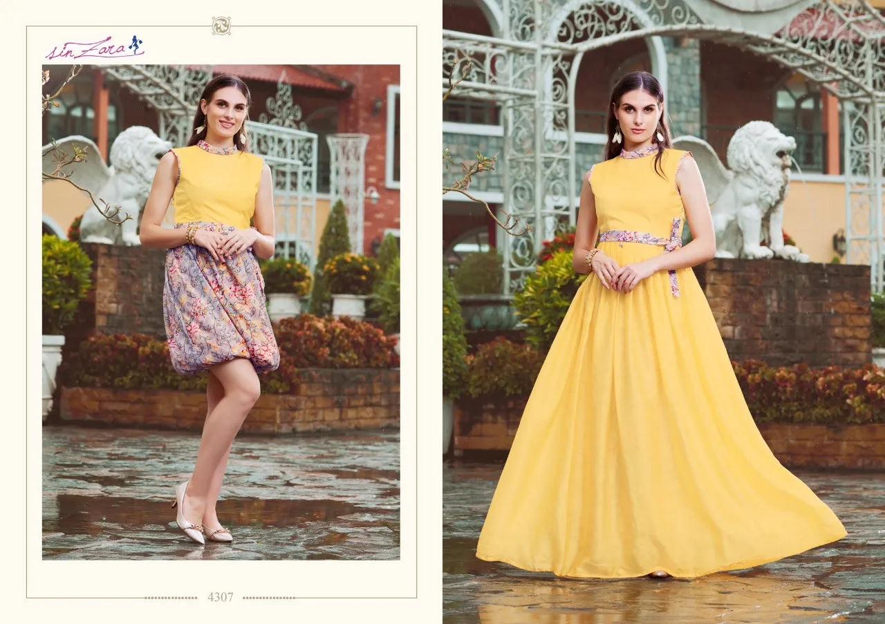 Limited Edition Satin 2-in-1 Gown